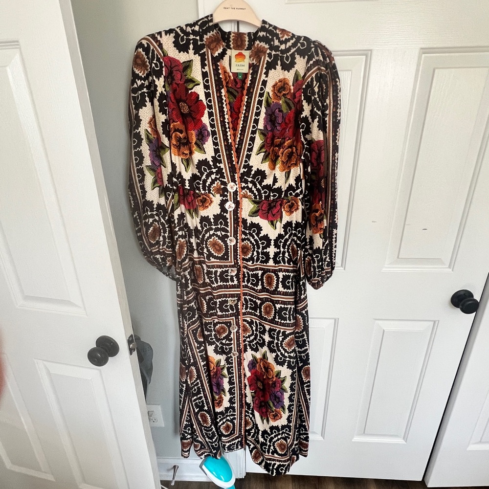 Farm Rio Maxi Dress Sz M